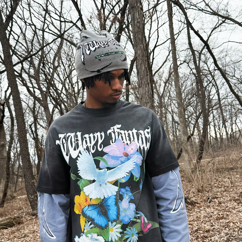 "Nightfall" Beanie (Grey)