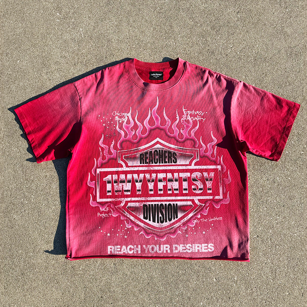 "Reachers Division" Tee (Red)