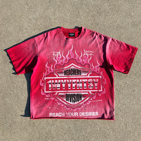 "Reachers Division" Tee (Red)