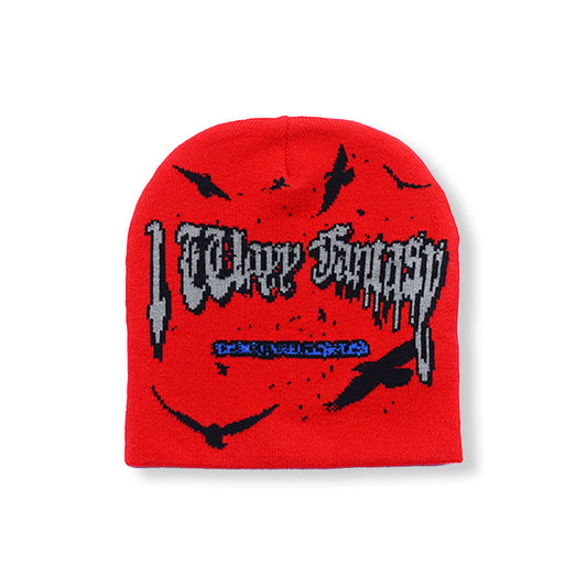 "Nightfall" Beanie (Red)