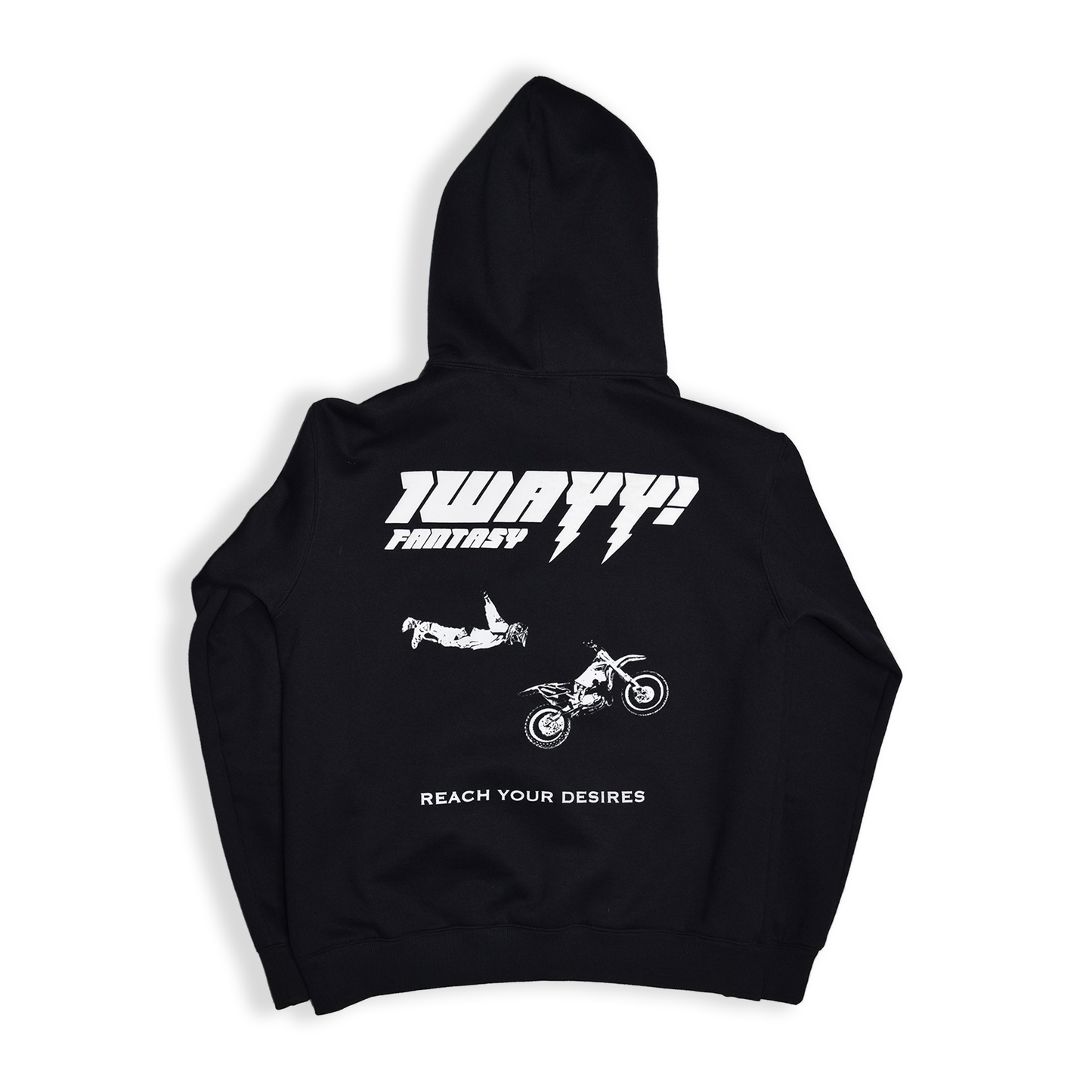 "FMX" Pullover Hoodie (Black)