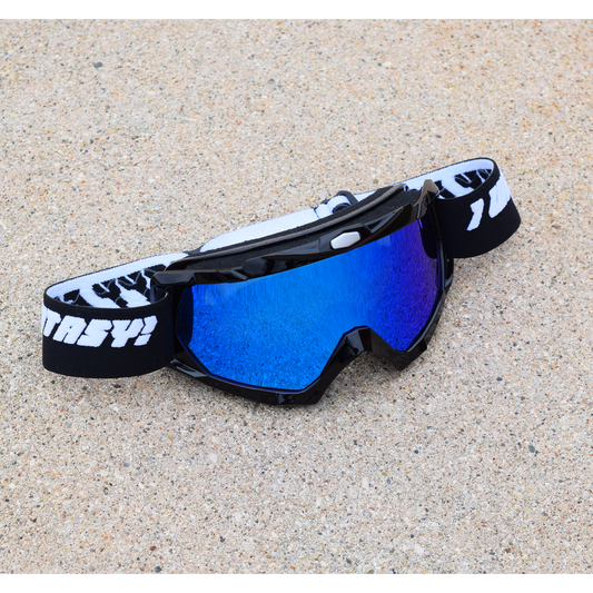 "Moto" Goggles (Blue)